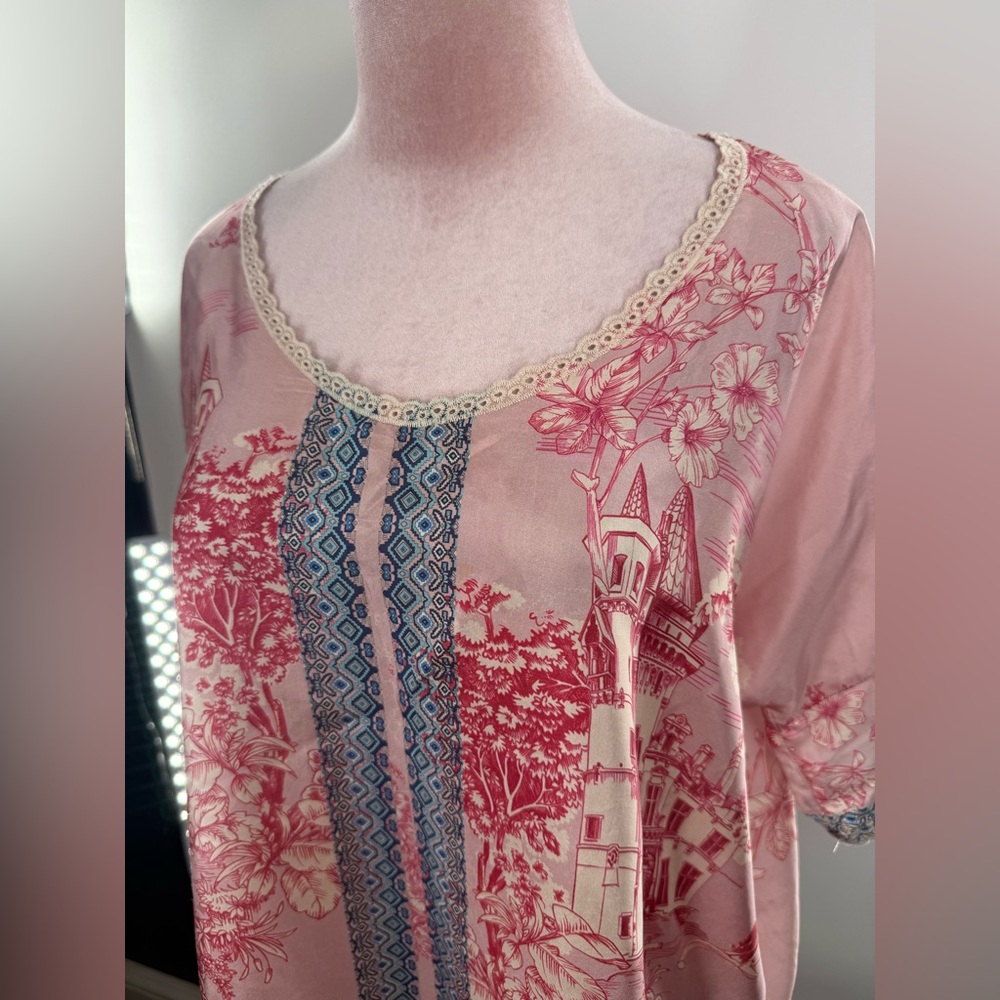 EUC Johnny Was House Halsey Blouse - Picture 8 of 13